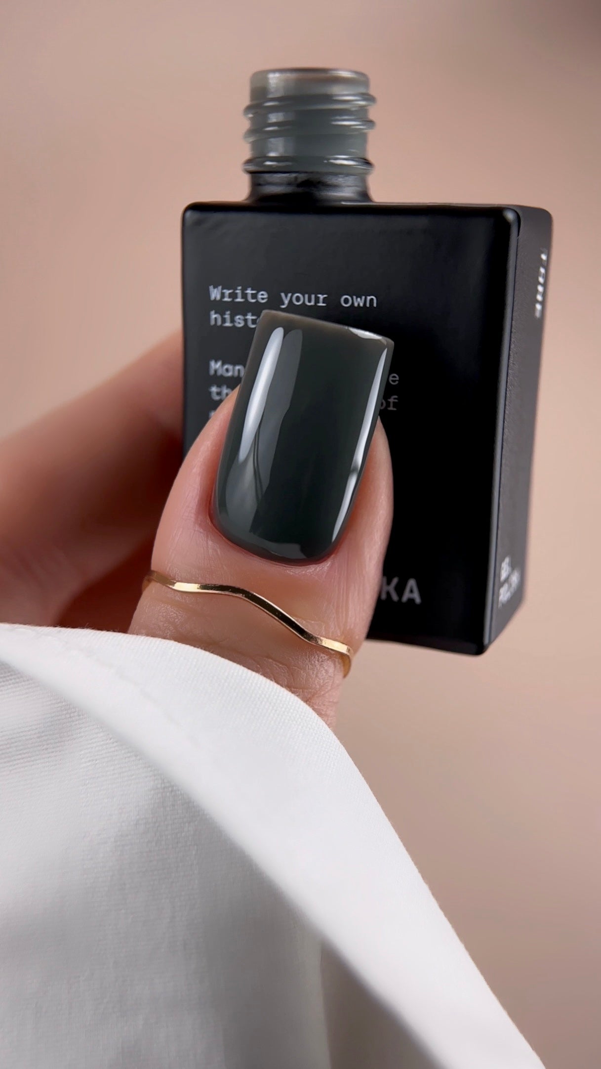 BIBLIOTEKA Gel Polish № 26 Tone – Grey, 10 ml