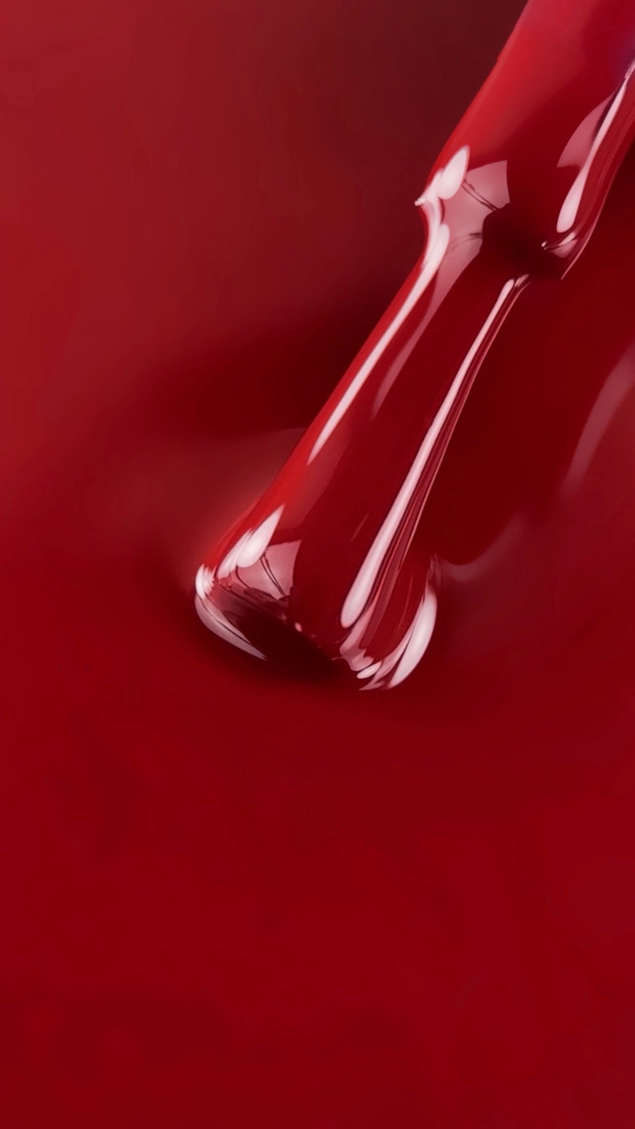 BIBLIOTEKA Gel Polish № 28 Impulse – Bright red, 10 ml