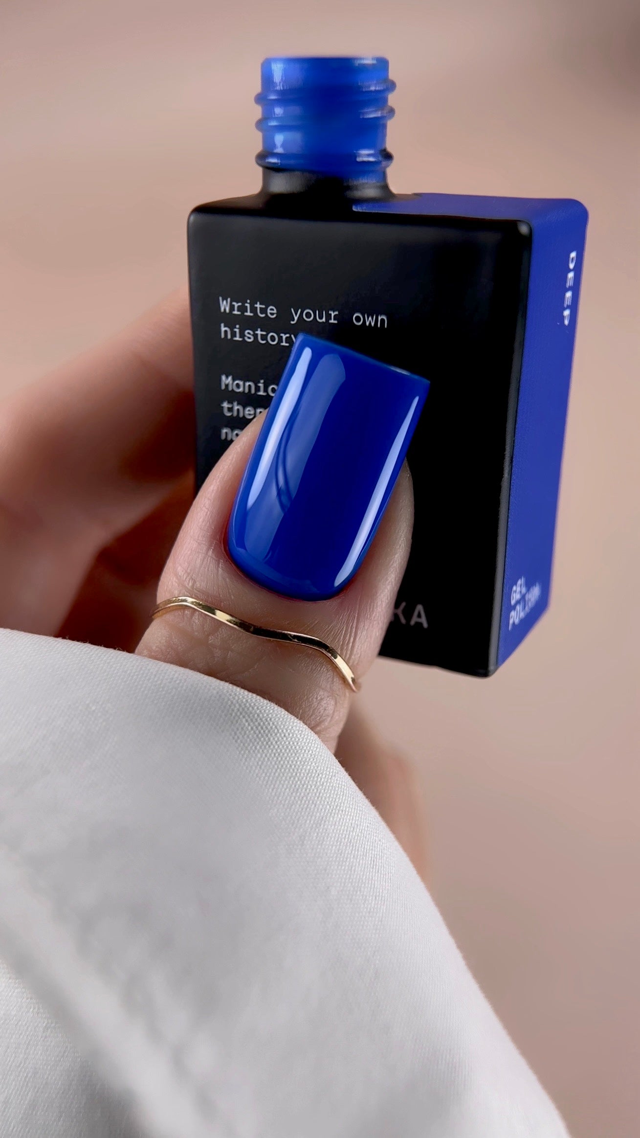 BIBLIOTEKA Gel Polish № 31 Deep – Blue, 10 ml