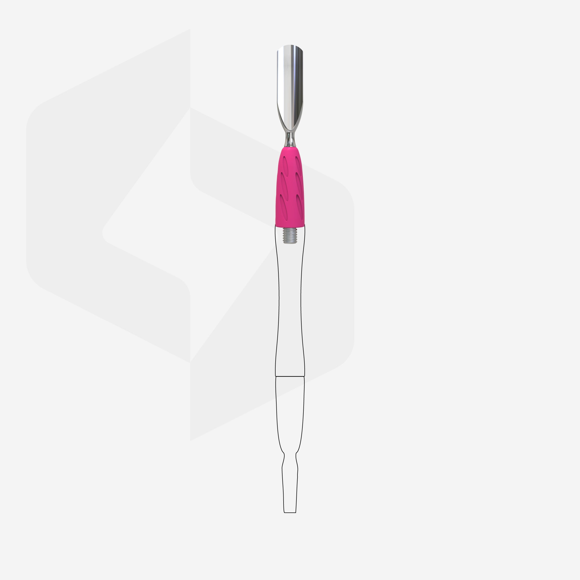 Arbeitskopf „Breiter Abgestufter Pusher“ Für Combo UNIQ 17