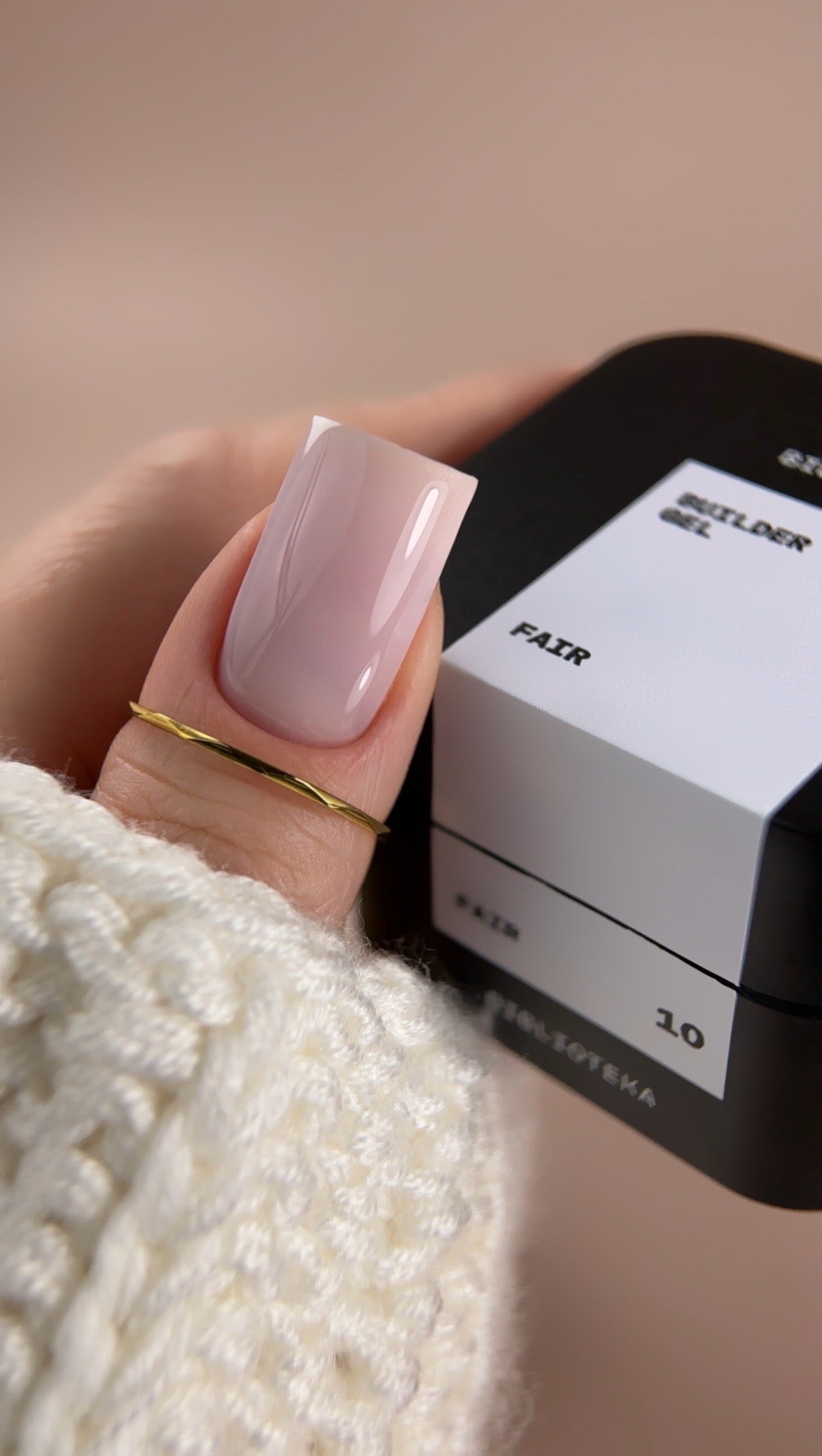 BIBLIOTEKA Builder Gel № 10 Fair, 30 ml