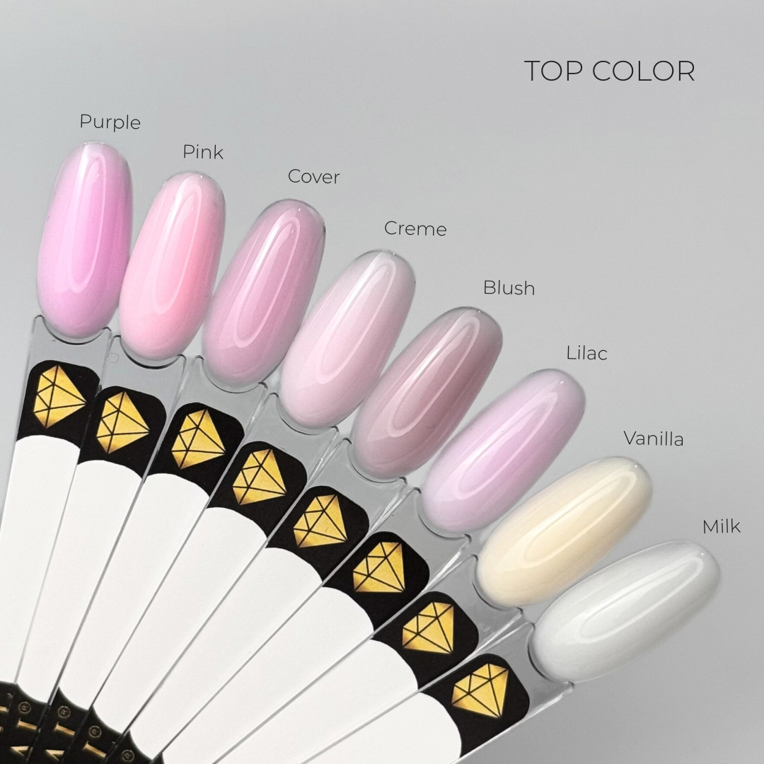 Top Milk Crystal Professional — kaschierender Hybrid-Top UV/LED HEMA- & TPO-frei