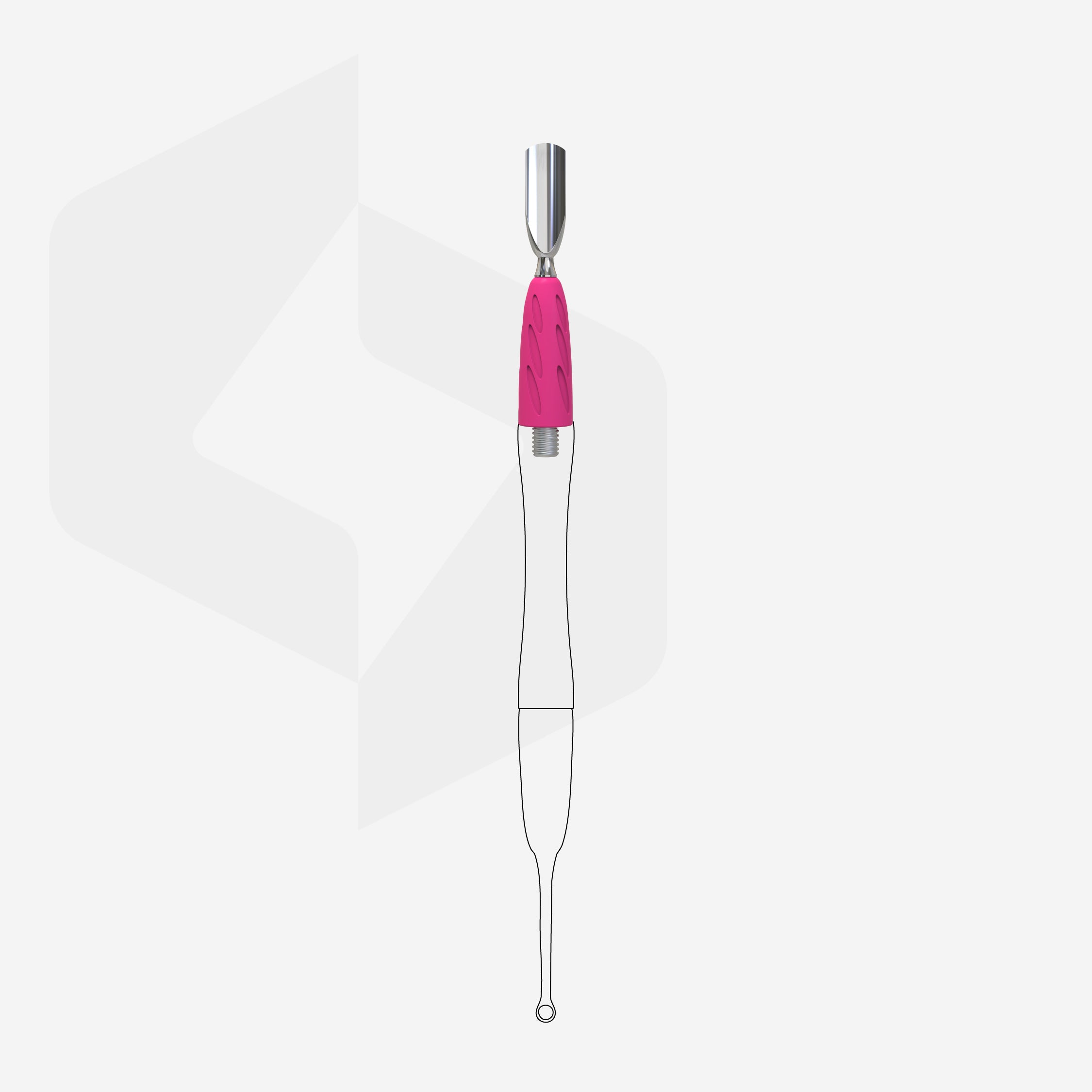 Arbeitskopf „Schmaler Abgestufter Pusher“ Für Combo UNIQ 16