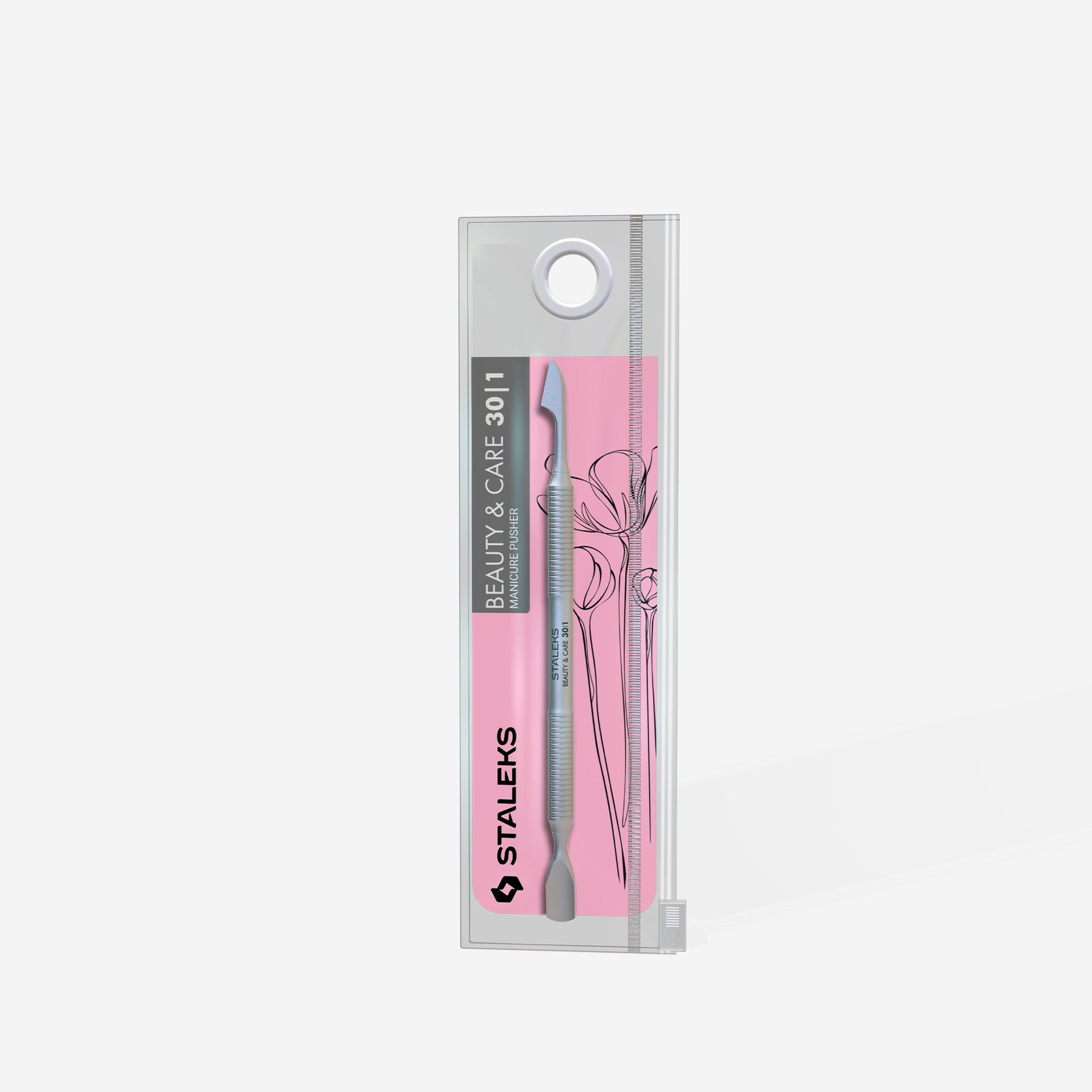 Maniküreschieber BEAUTY & CARE 30 TYPE 1 (Abgerundeter Schmaler Schieber Und Reiniger)