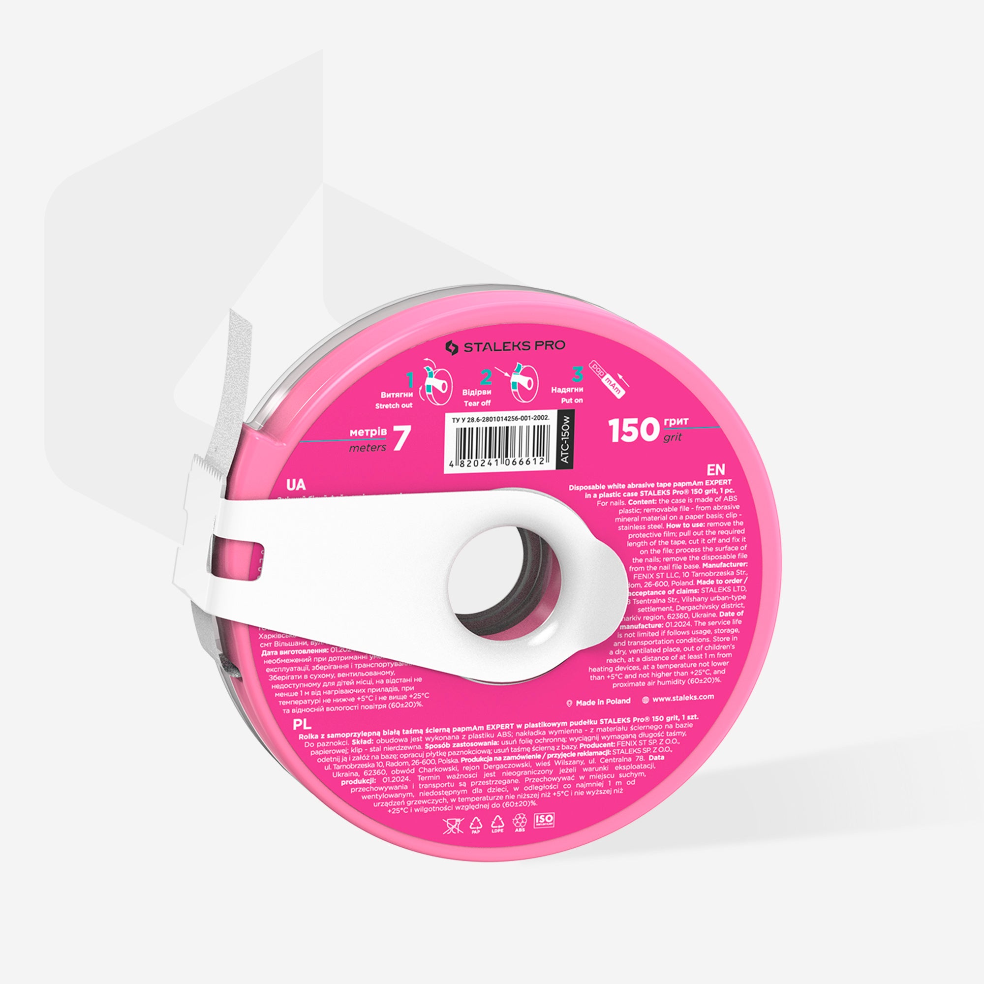 Einweg-Schleifband PapmAm EXPERT In Einem Abroller 150 grit