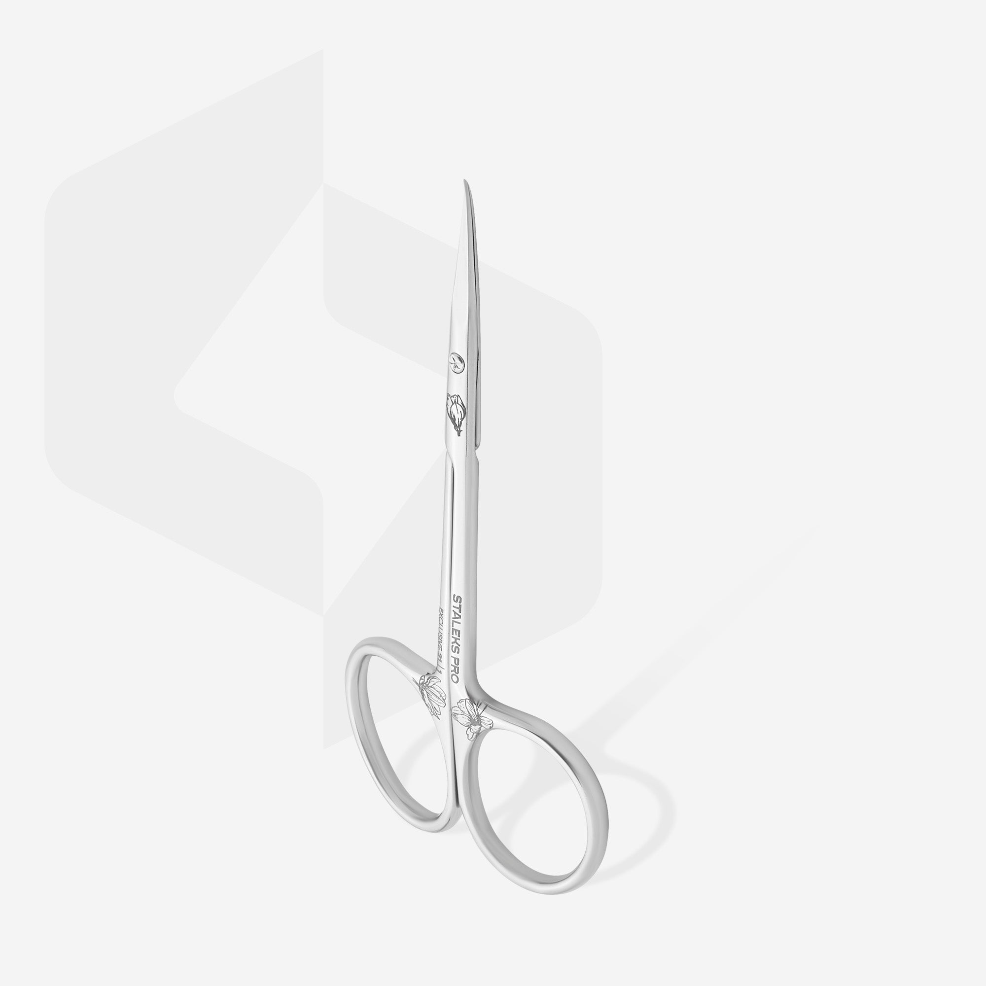 Professionelle Nagelhautschere Mit Haken EXCLUSIVE 21 Typ 1 (Magnolia)