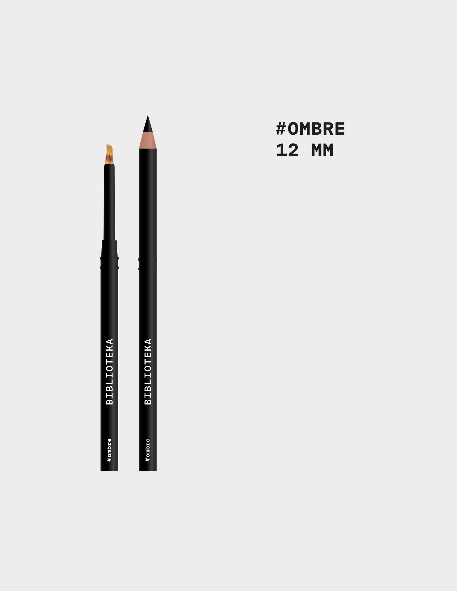 BIBLIOTEKA Brush #ombre, 12 mm